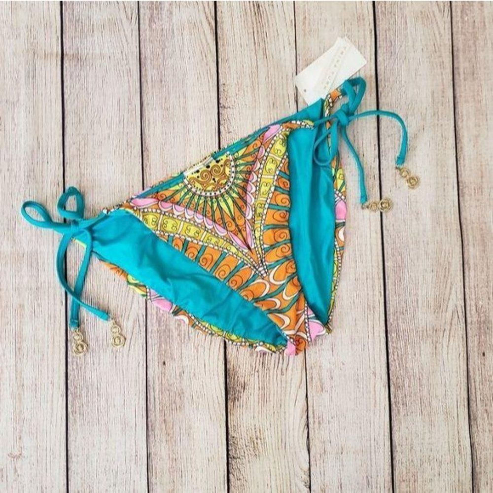 NWT Trina Turk Capri Tie-Side Bikini Bottoms - Picture 3 of 9